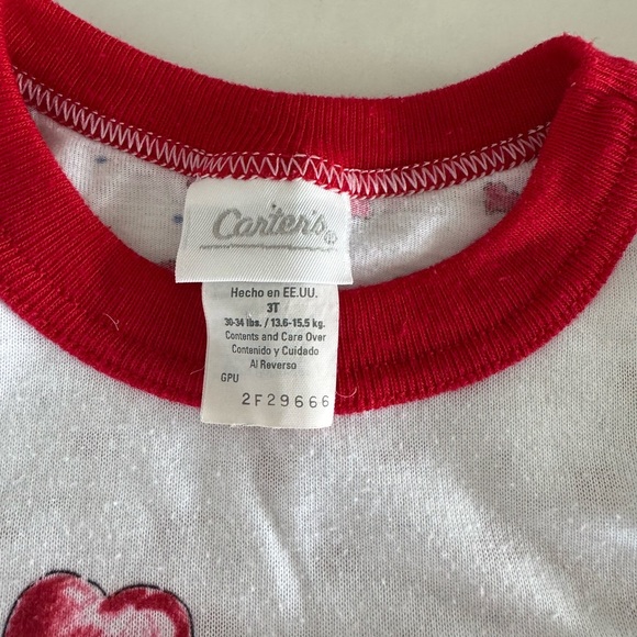Vintage 90s  Carters Easter pajamas 3T - Picture 3 of 5